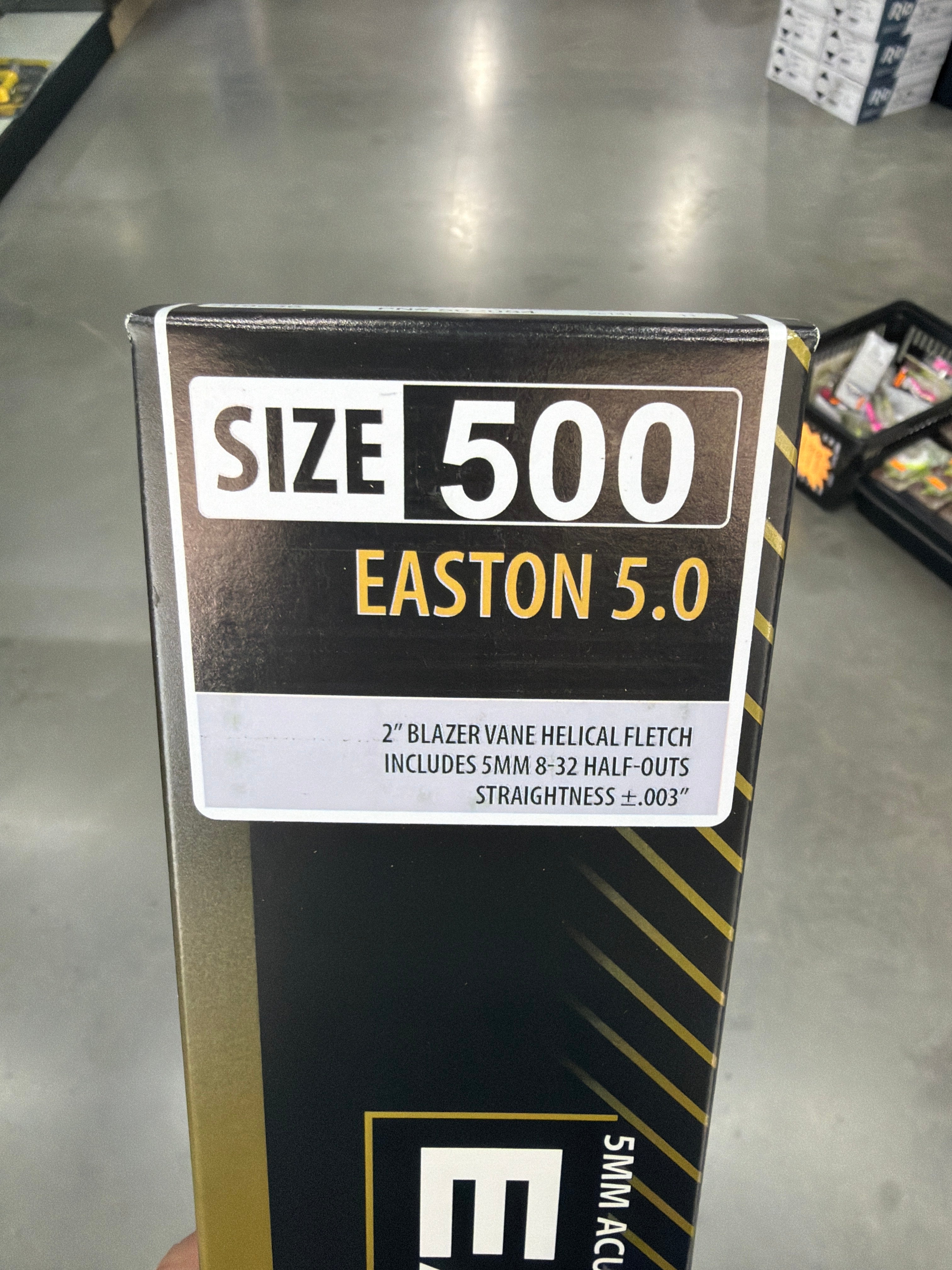 Easton 5.0 5mm 8-32 Halfouts