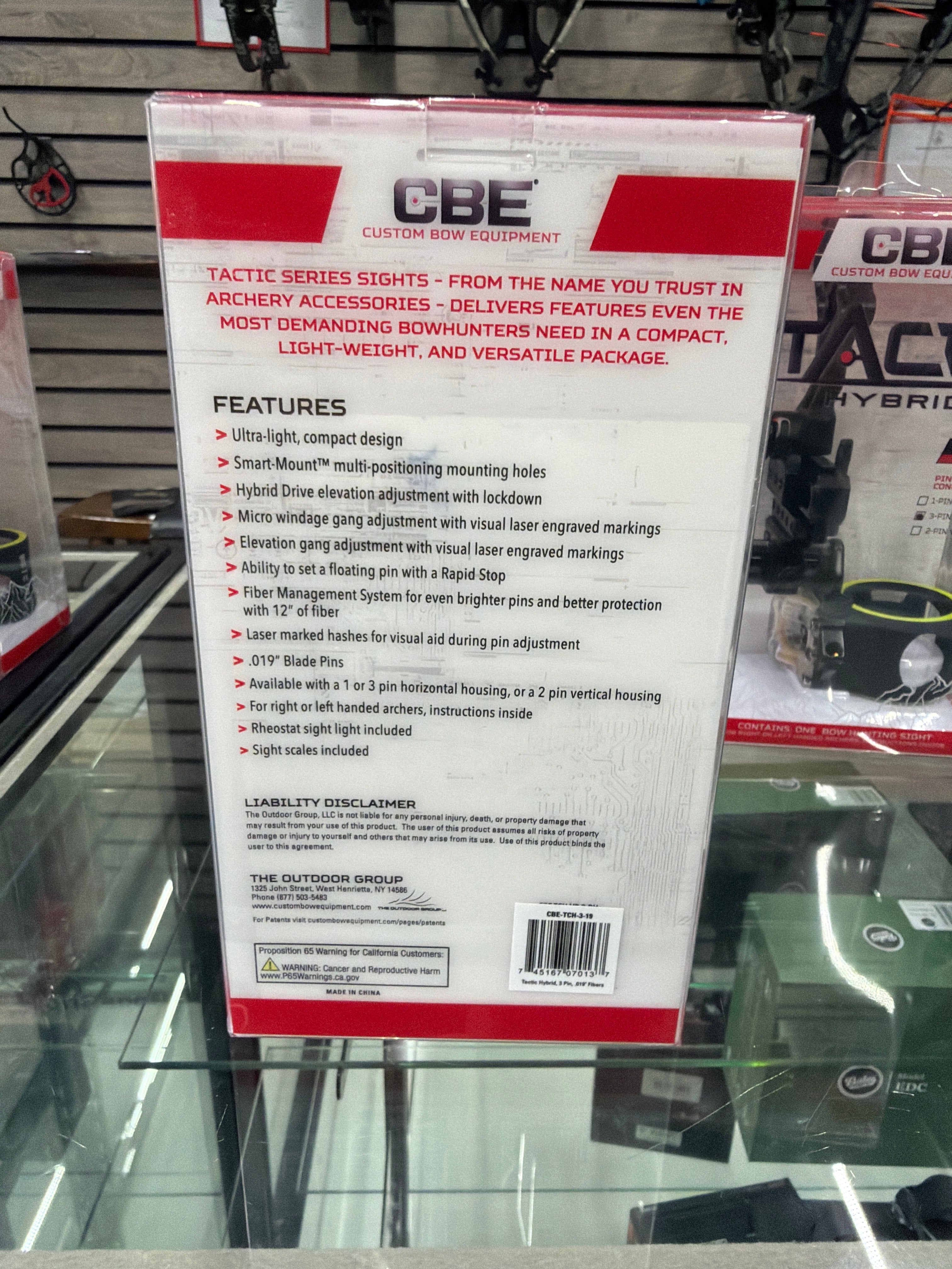 CBE TACTIC HYBRID 3 PIN