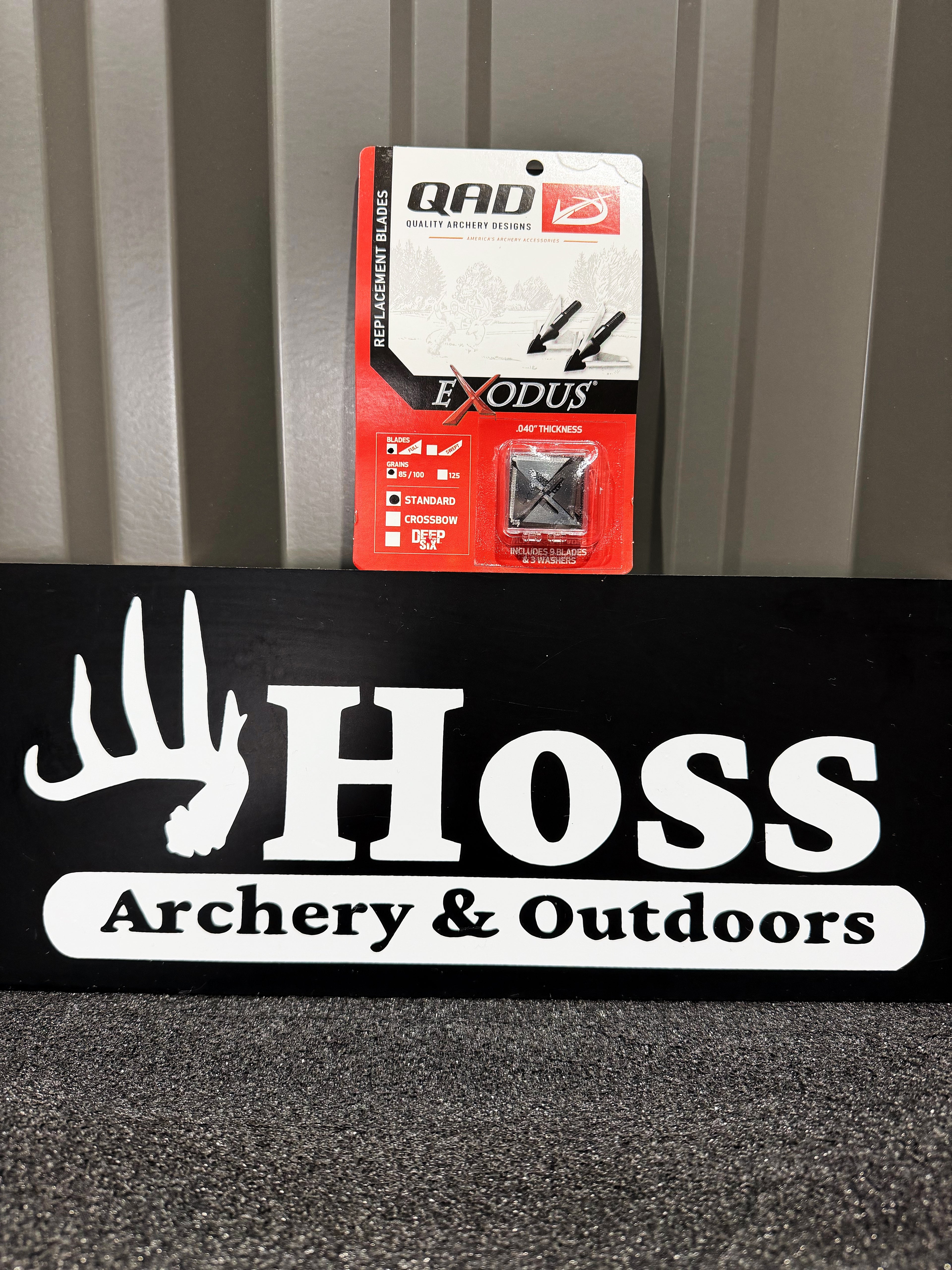 QAD EXODUS BROADHEAD REPLACEMENT BLADES FULL BLADE