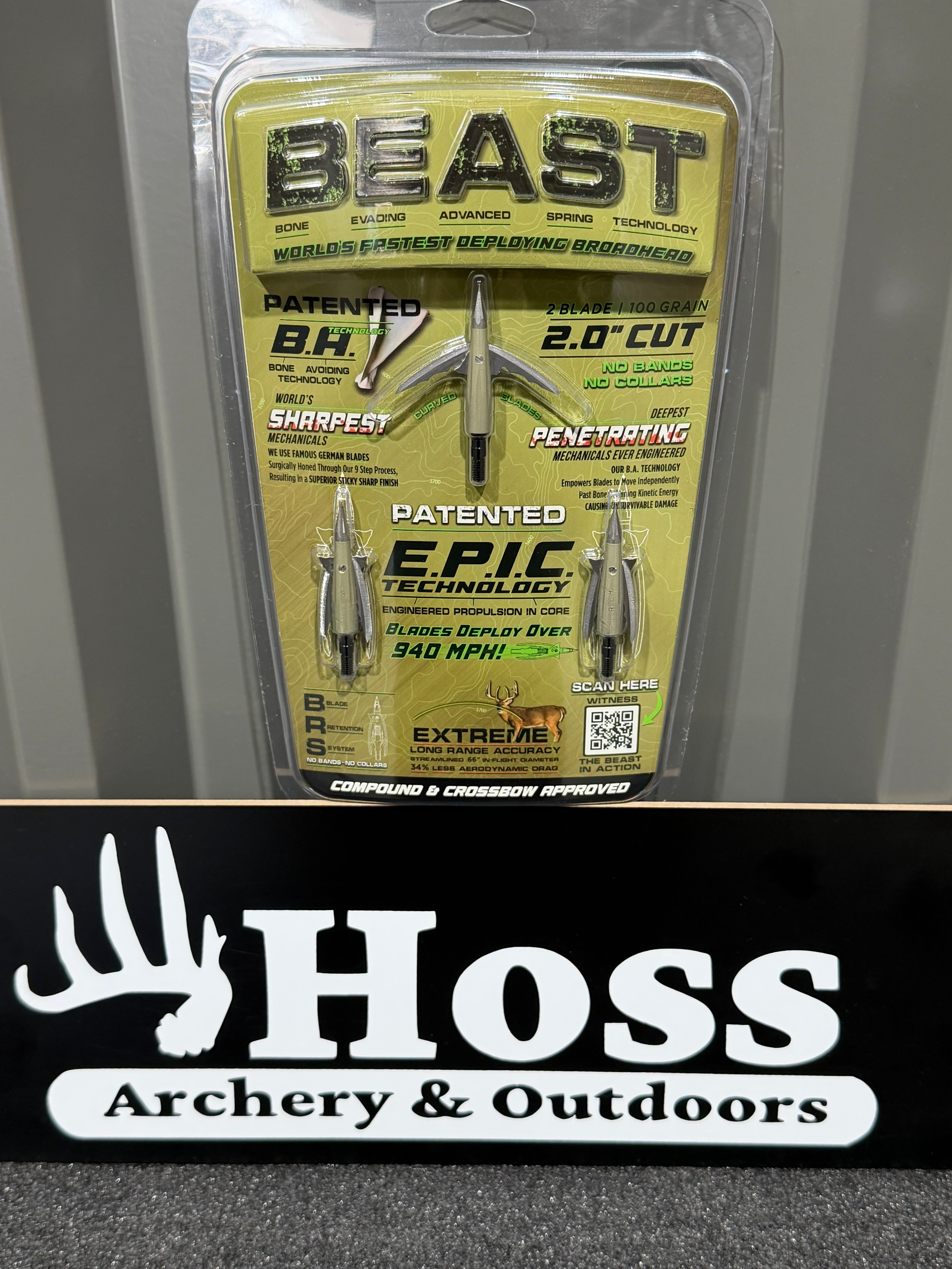 BEAST BROADHEADS 2.0 CUT