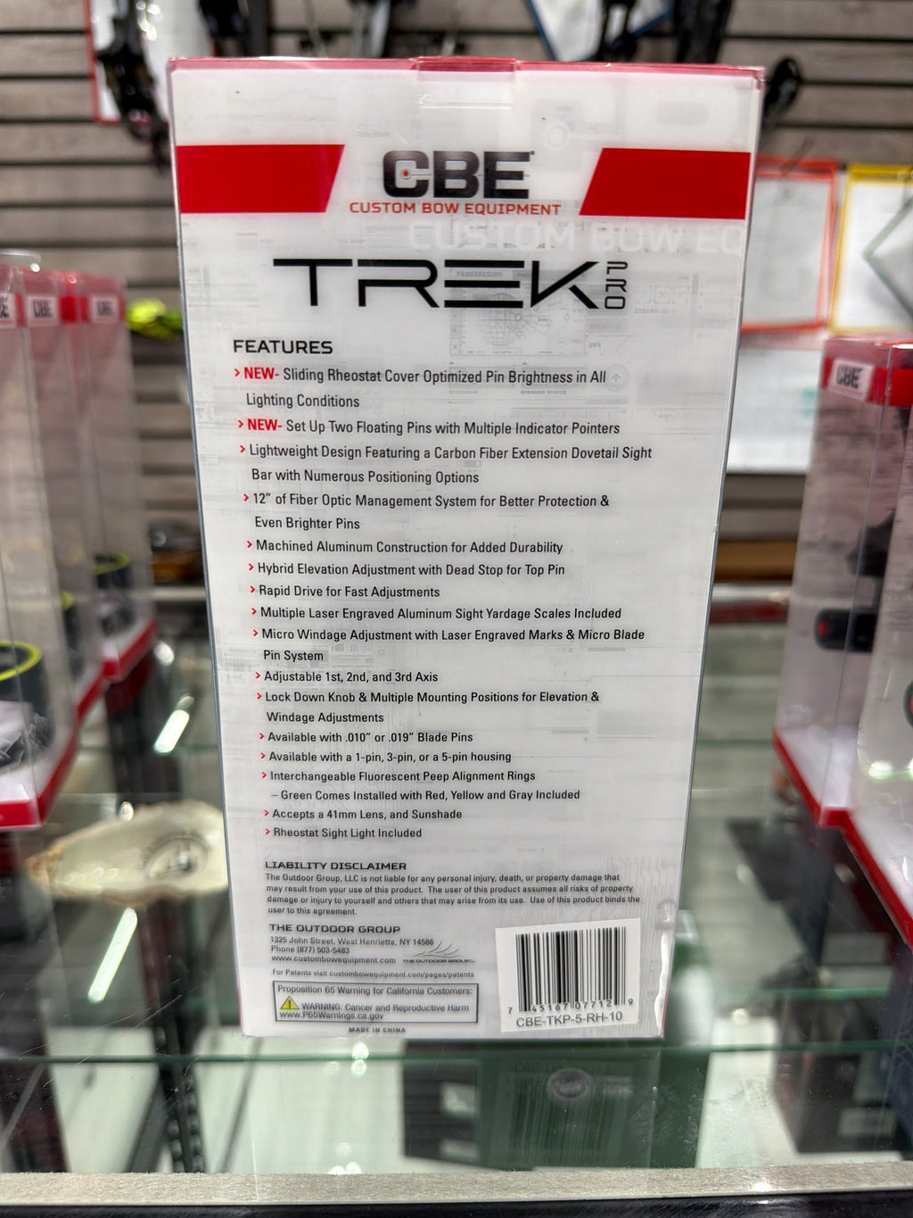 CBE TREK PRO 5 .010 PIN