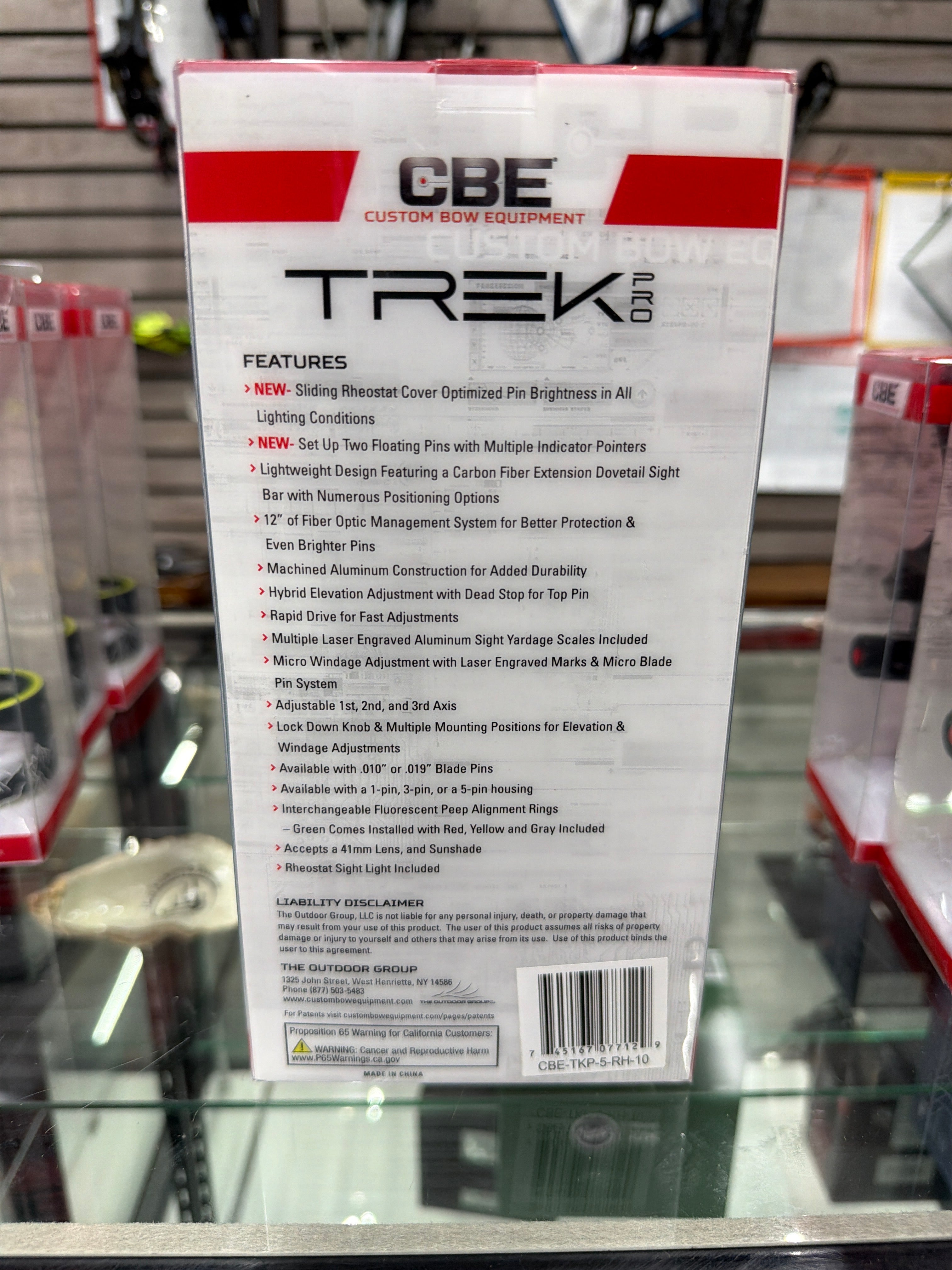 CBE TREK PRO 5 .010 PIN