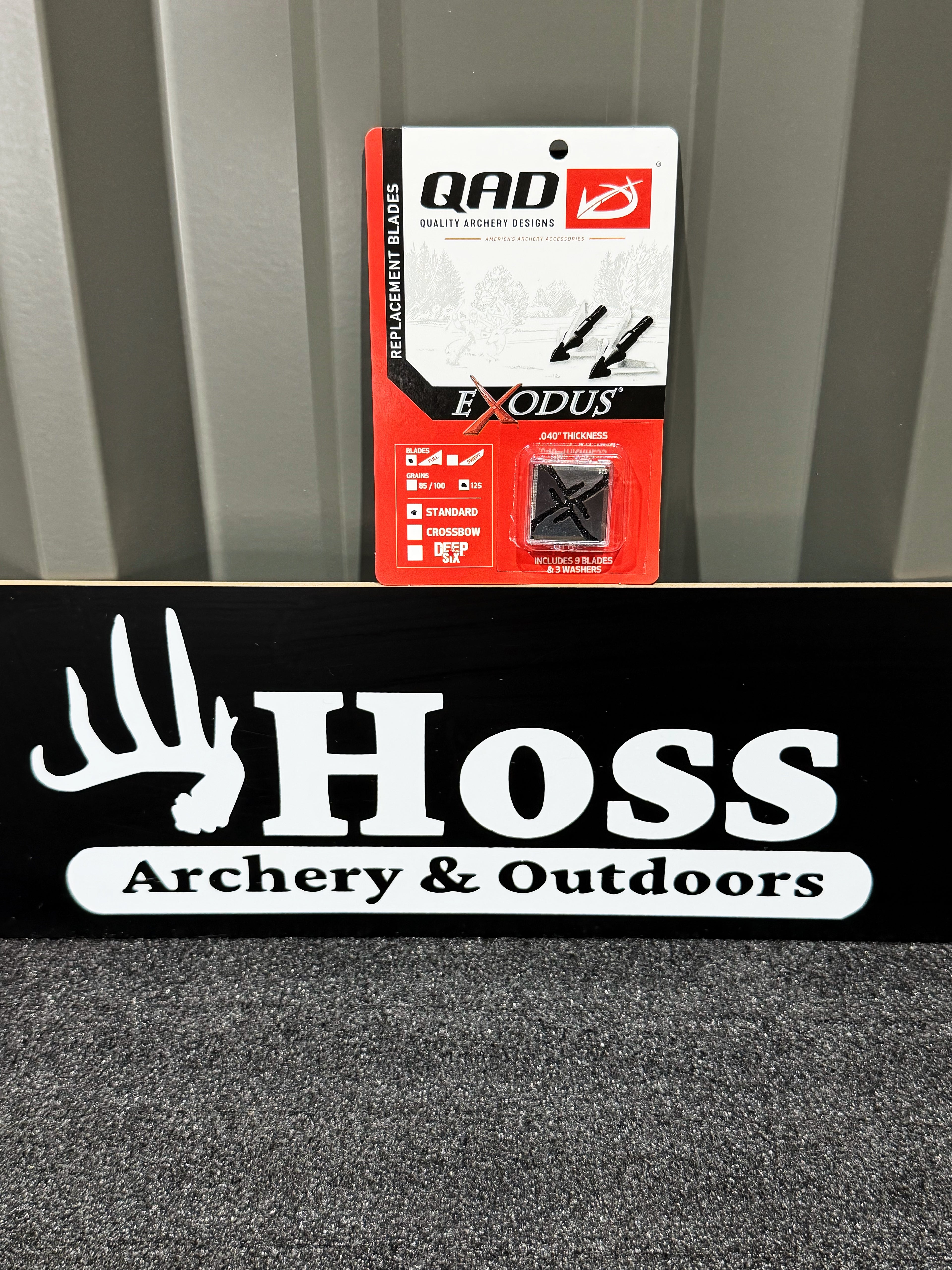 QAD EXODUS BROADHEAD REPLACEMENT BLADES FULL BLADE