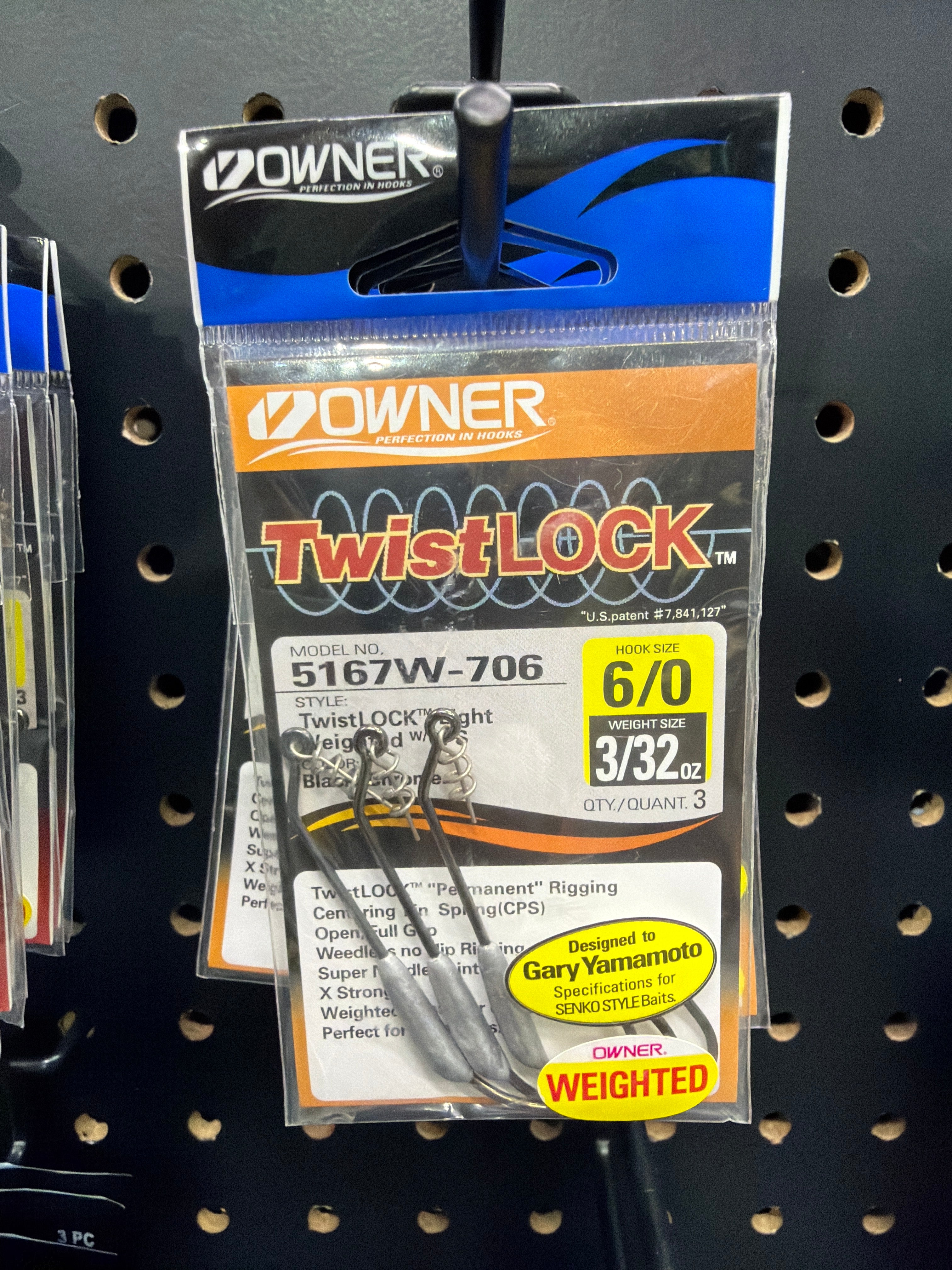 TWISTLOCK WGTD WORM HOOK
