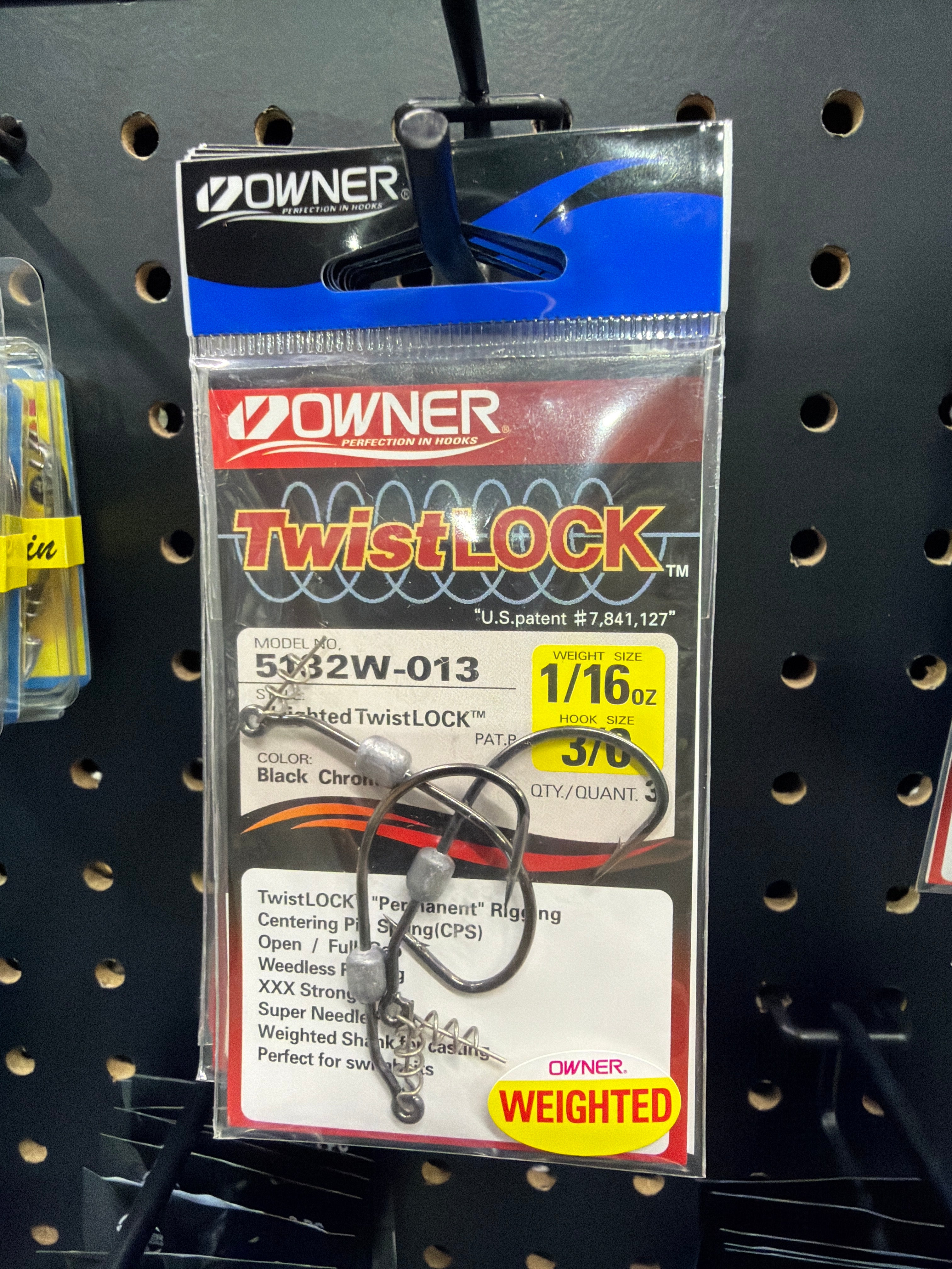 TWISTLOCK WGTD WORM HOOK