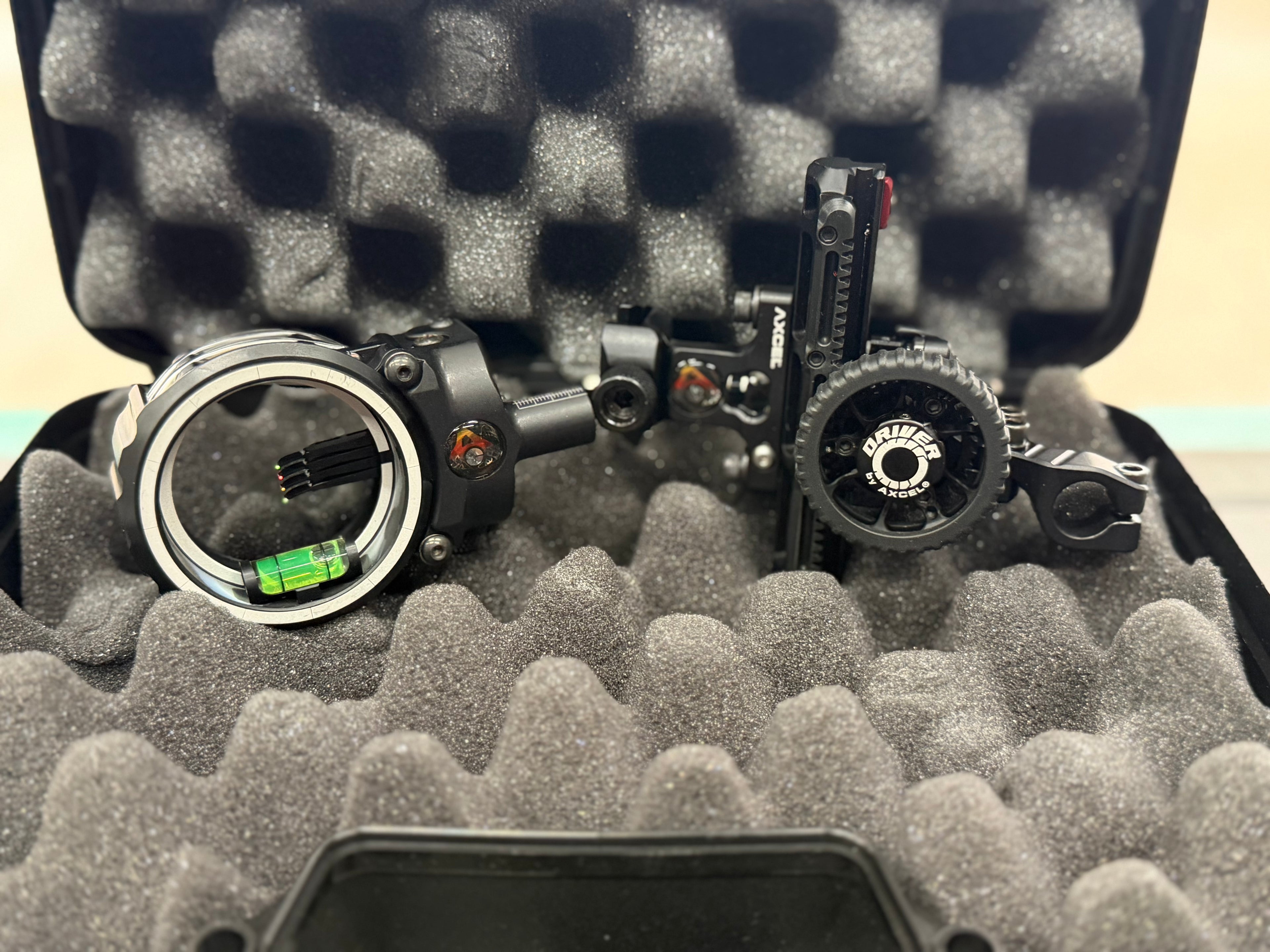 Axcel Driver  PICATINNY ACCUSTAT II:MICRO 4PIN SIGHT .010 fiber