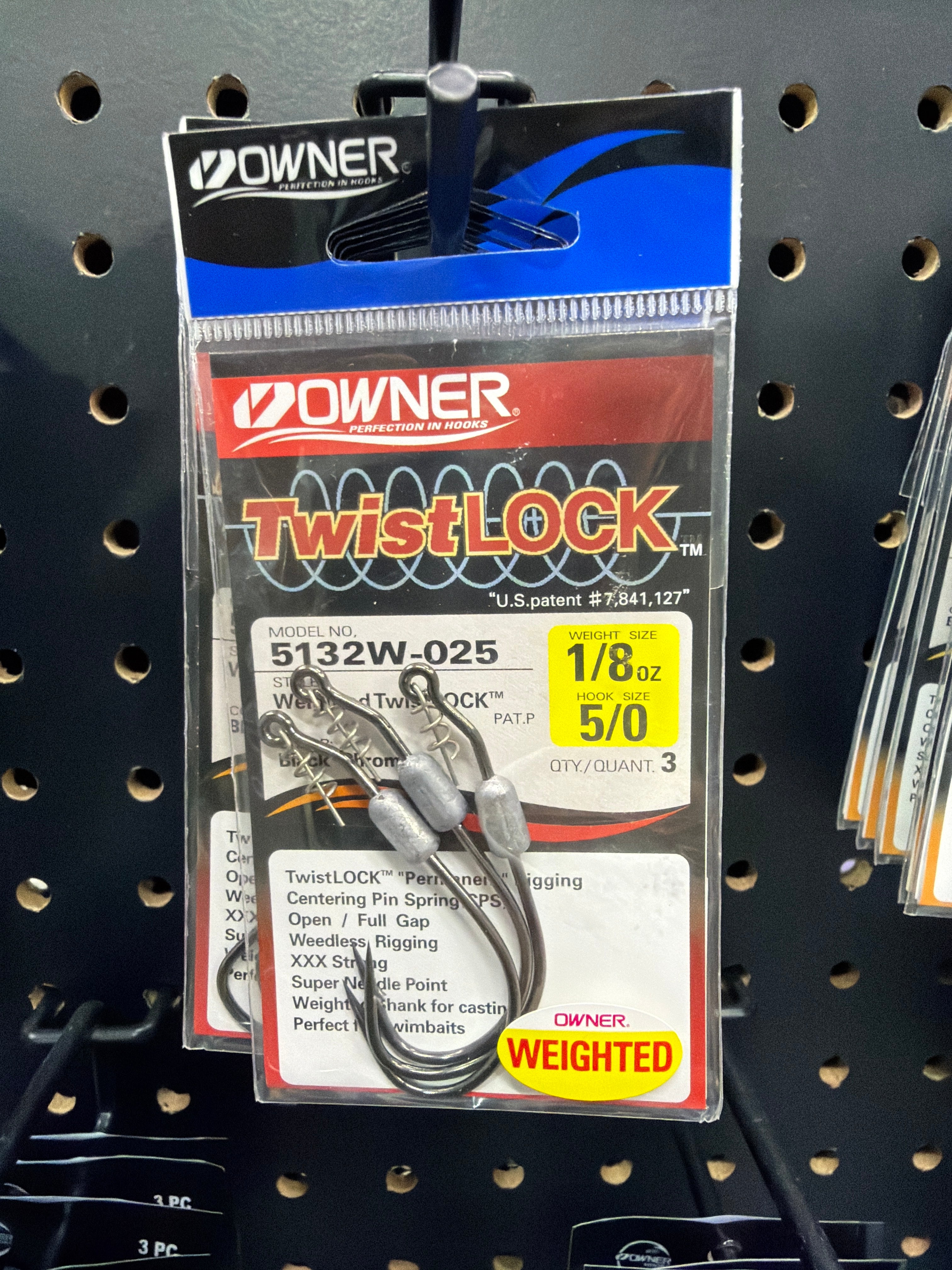 TWISTLOCK WGTD WORM HOOK