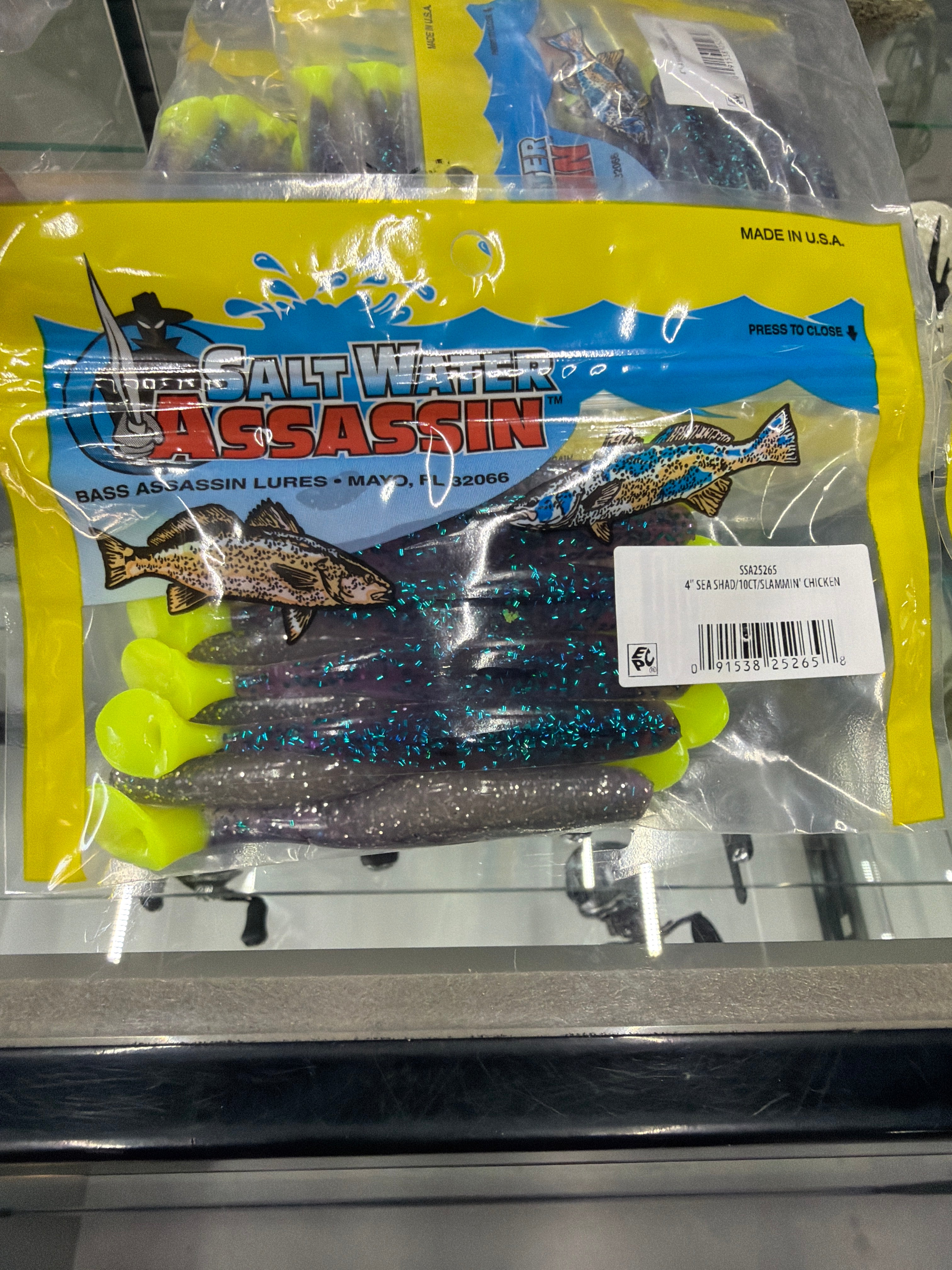 Bass Assassin - Sea Shad 4"