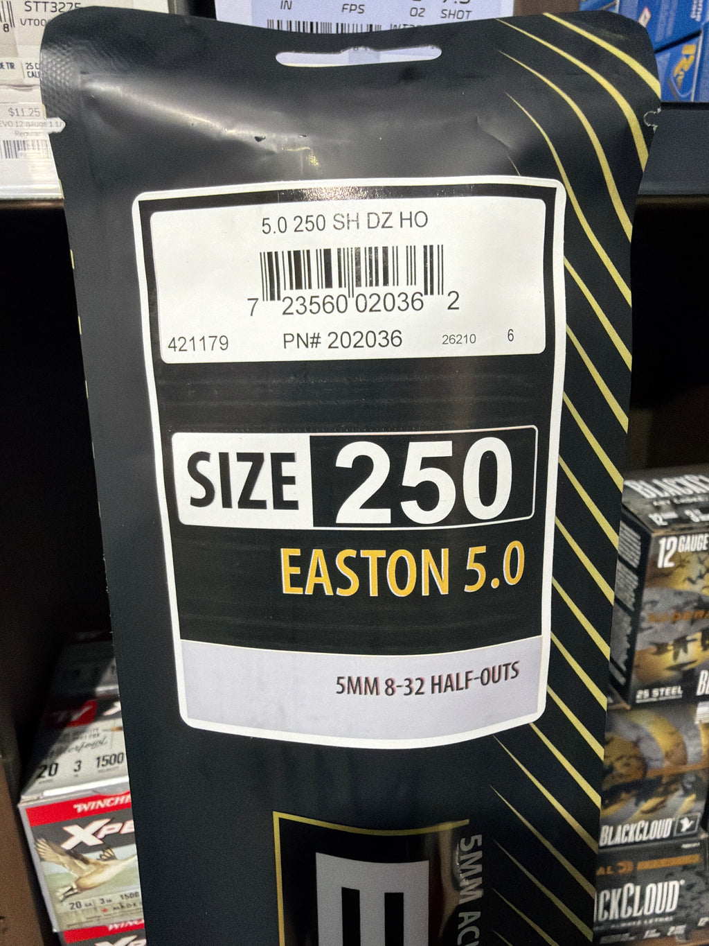 Easton 5.0 5mm 8-32 Halfouts