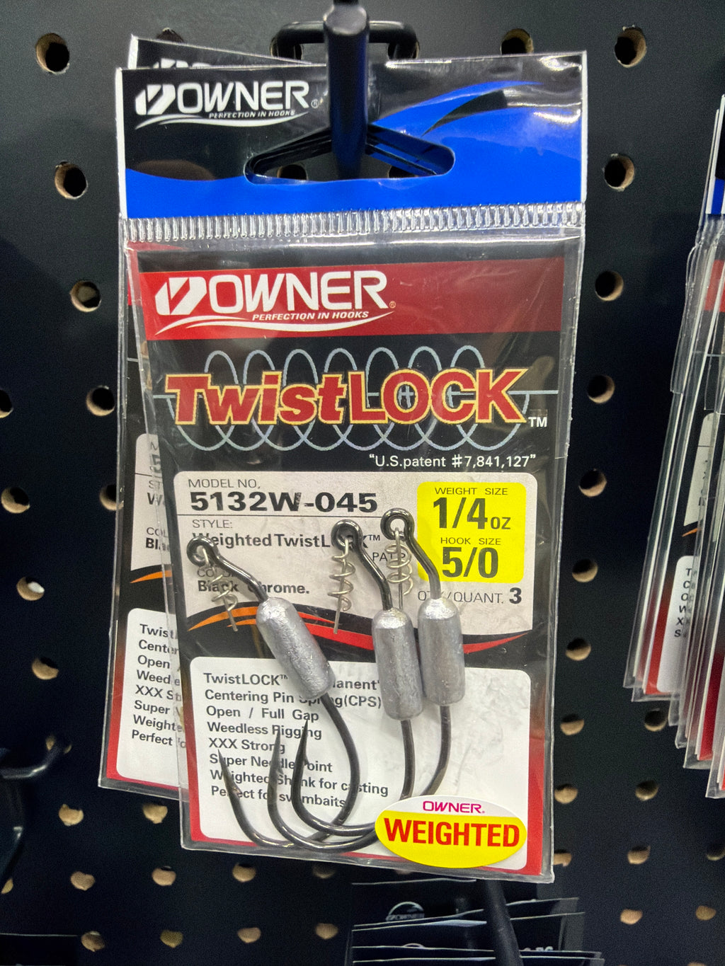 TWISTLOCK WGTD WORM HOOK