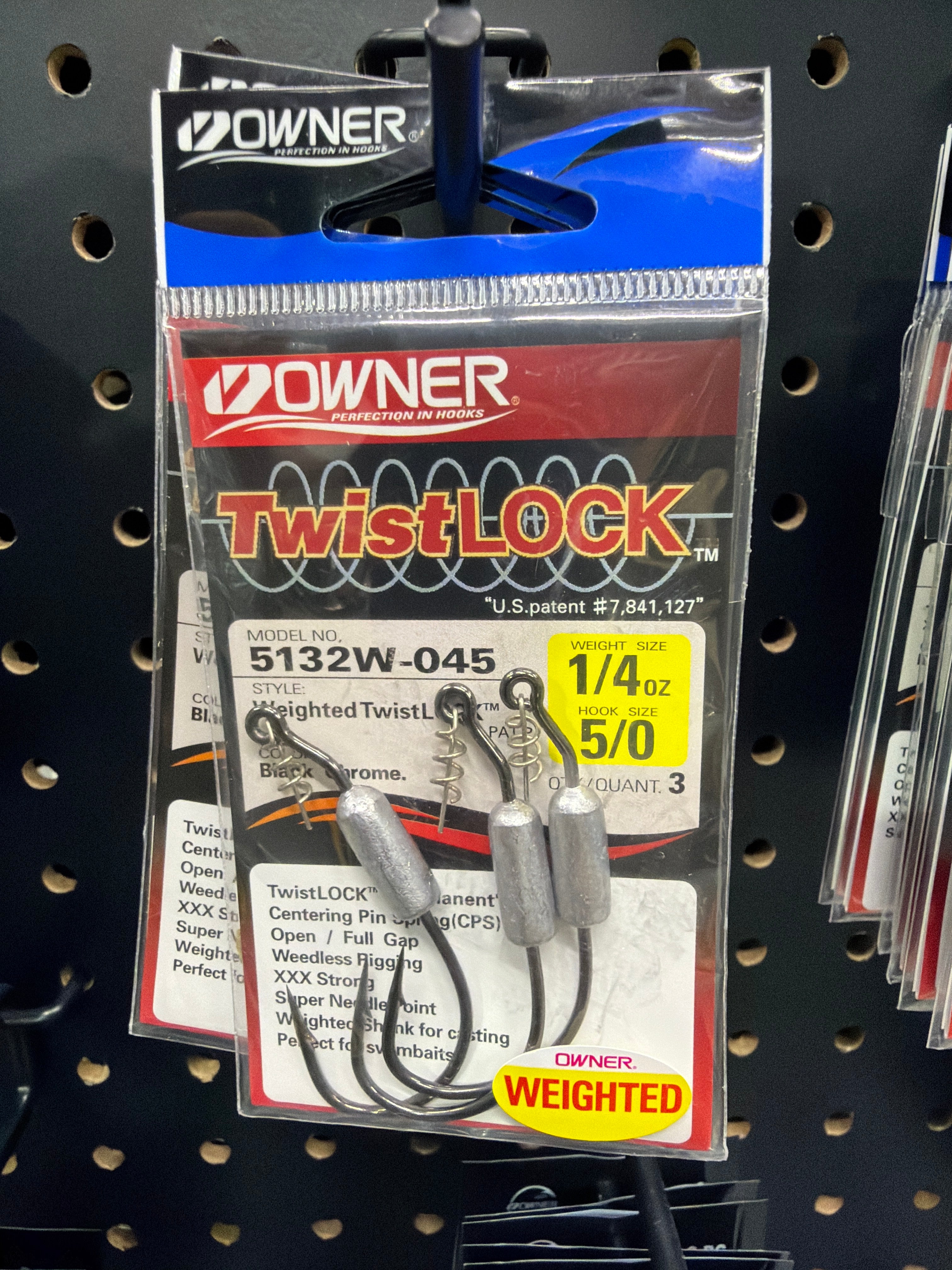 TWISTLOCK WGTD WORM HOOK