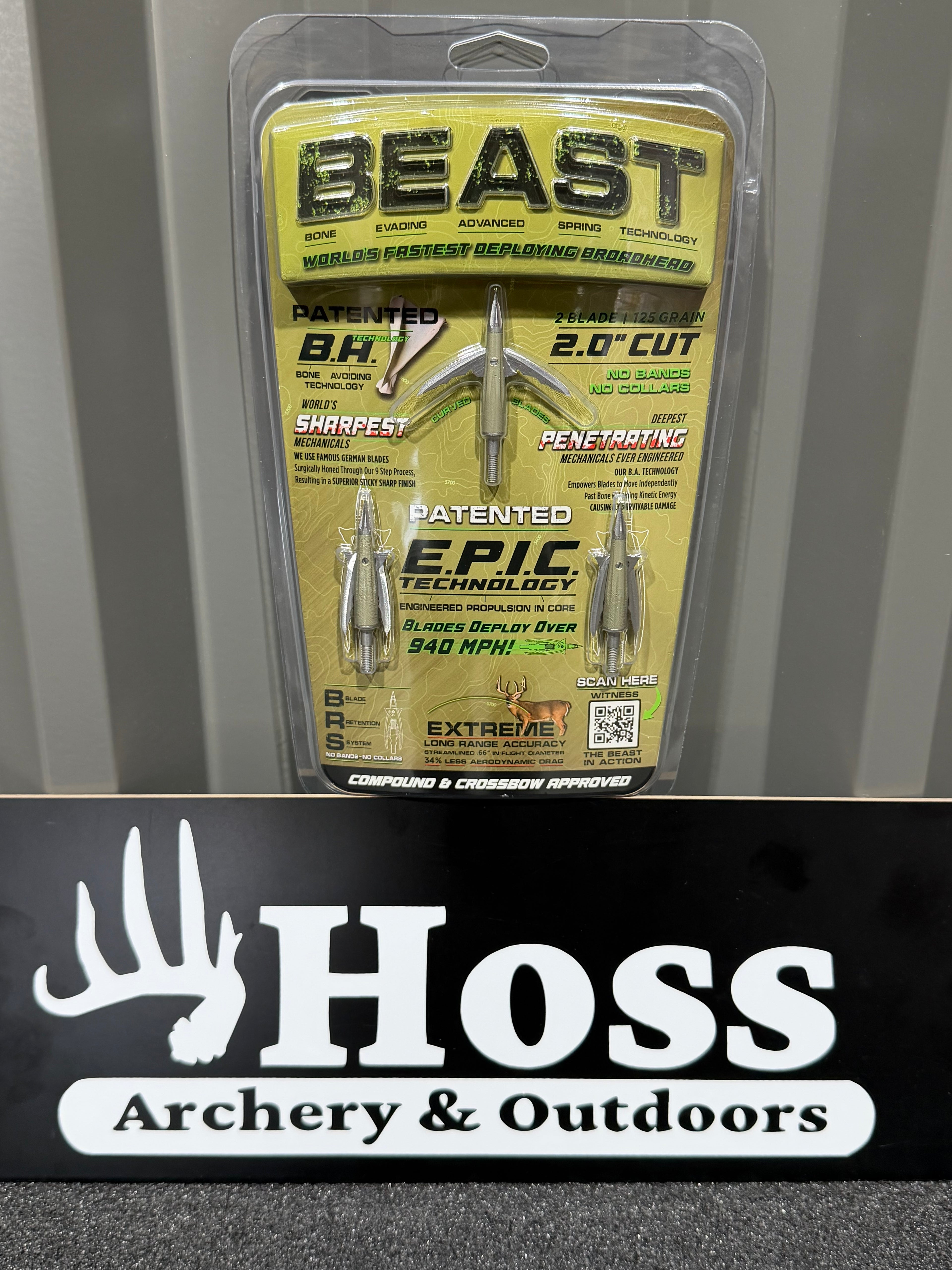 BEAST BROADHEADS 2.0 CUT