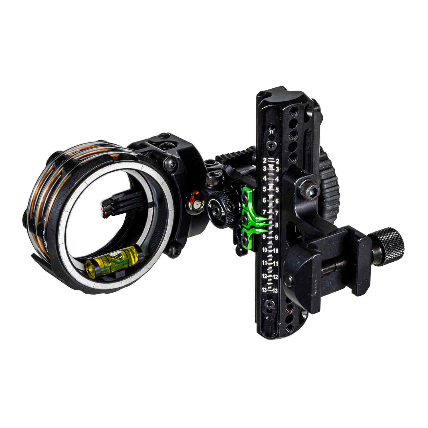AXCEL DRIVER PICATINNY ACCUSTAT II: 3PIN SIGHT .010 fiber